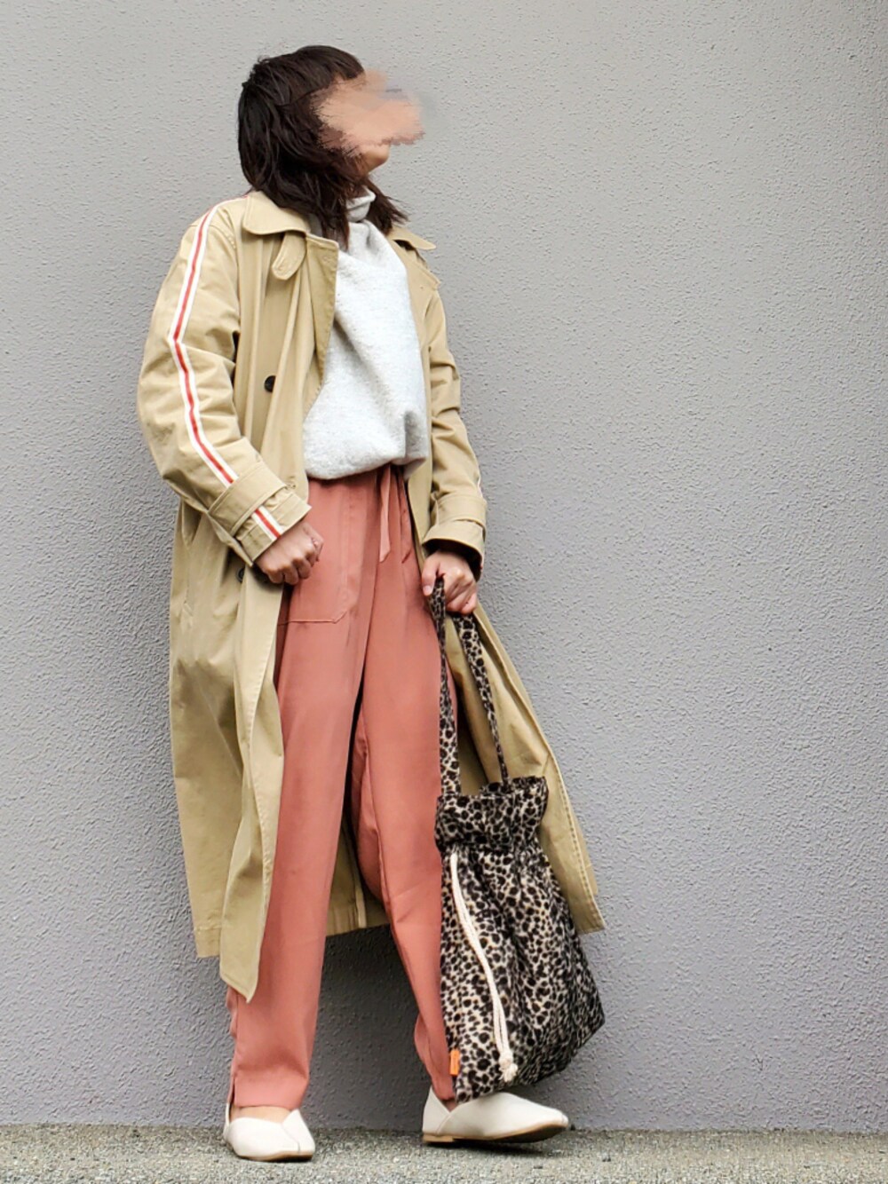 「カジュアルコーデ、オトナカジュアル、シンプル、プチプラ、ZARA、きれいめカジュアル、低身長コーデ、オトナ女子、カラーパンツ、大晦日」｜「ZARAのアイテム（パンツ、ピンク系）」を使った、may_shionさん（レディース・155cm）の冬コーディネートの1枚目の写真