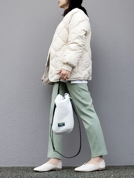 「大人ミューズ（オトナミューズ）のアイテム」を使った、may_shionさん（レディース・155cm）の冬コーディネート