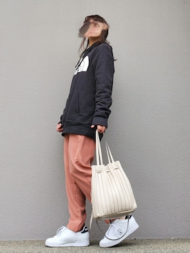 「ノースフェイス」｜may_shionさん（レディース・155cm）の春コーディネート