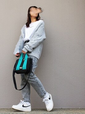 「GLOW（グロウ）のアイテム」を使った、may_shionさん（レディース・155cm）の春コーディネート