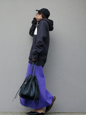 「THE NORTH FACE（ザノースフェイス）のTHE NORTH FACE/ザ・ノースフェイス M 8020 HD P/O プルオーバーパーカー（パーカー）」を使った、may_shionさん（レディース・155cm）の秋コーディネート