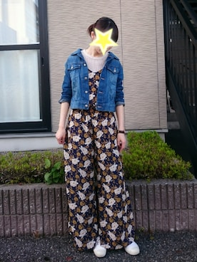 「Daniel Wellington（ダニエルウェリントン）の【Daniel Wellington】レザーバンド３６ＭＭ（アナログ腕時計）」を使った、shi_ho...さん（レディース・166cm）の春コーディネート