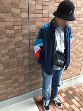 「アイテム（ブルゾン）」を使った、amijakanさん（メンズ・170cm・30代）の秋コーディネート