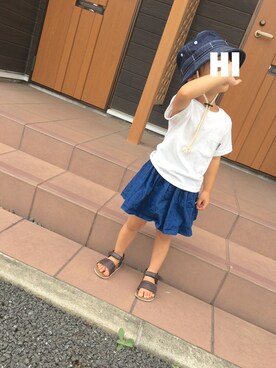 hinananazenさん(キッズ・90cm)の夏コーディネート