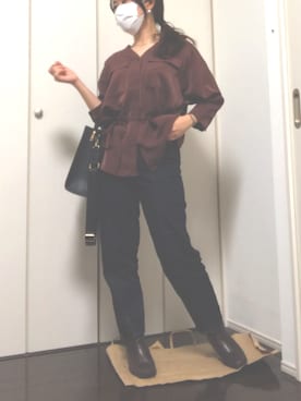 　　茶色。さんのコーディネート