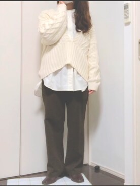 　　茶色。さんのコーディネート