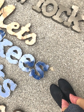 「UNITED NUDE（ユナイテッドヌード）のアイテム（シューズ、ブラック系）」を使った、korean spring cold さん（レディース）の秋コーディネート