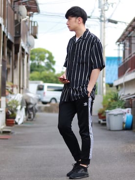 えがさん（メンズ・183cm）の夏コーディネート