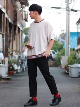 えがさん(メンズ・183cm)の夏コーディネート