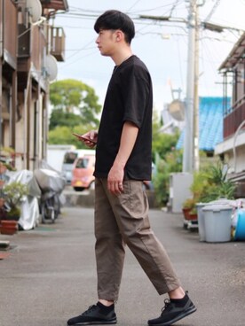 えがさん（メンズ・183cm）の夏コーディネート