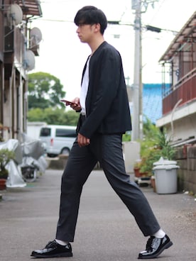 えがさん（メンズ・183cm）の夏コーディネート