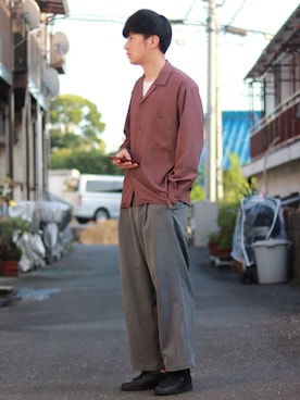 えがさん(メンズ・183cm)の秋コーディネート