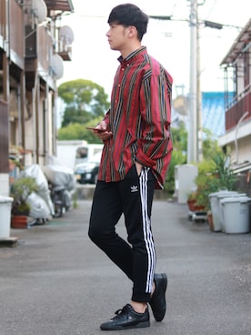 えがさん（メンズ・183cm）の秋コーディネート