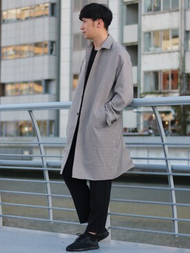 えがさん（メンズ・183cm）の秋コーディネート