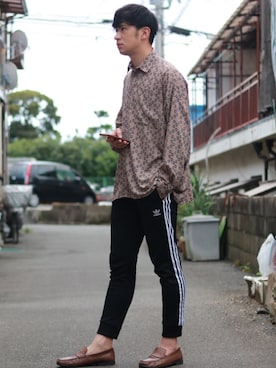 えがさん（メンズ・183cm）の秋コーディネート