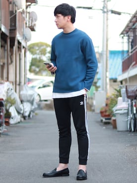 えがさん（メンズ・182cm）の春コーディネート