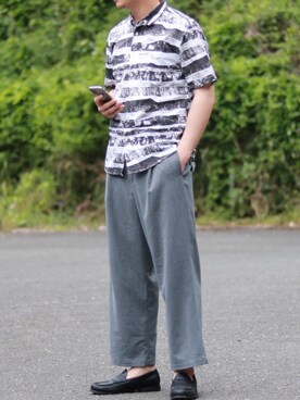 えがさん（メンズ・182cm）の夏コーディネート