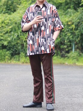 えがさん（メンズ・182cm）の夏コーディネート