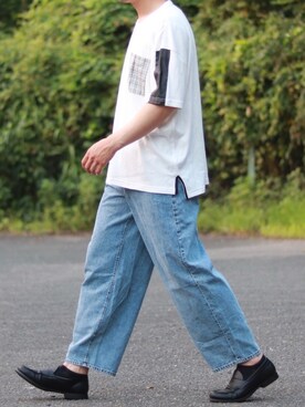 えがさん（メンズ・182cm）の夏コーディネート