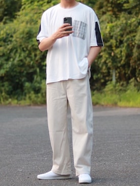 えがさん(メンズ・182cm)の夏コーディネート