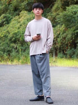 えがさん（メンズ・182cm）の秋コーディネート