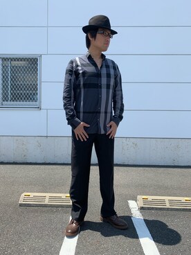 「alain mikli（アランミクリ）のアイテム」を使った、joh19820105さん（メンズ・174cm）の夏コーディネート