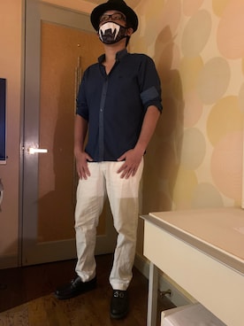 「alain mikli（アランミクリ）のアイテム」を使った、joh19820105さん（メンズ・174cm）の夏コーディネート