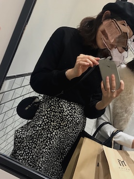 「A part by（アパートバイ）のアイテム（ハンチング/ベレー帽）」を使った、kumaa:)さん（レディース・168cm）の秋コーディネート