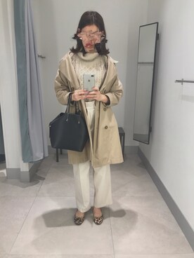 「DHOLIC（ディーホリック）のアイテム（バレエシューズ）」を使った、kumaa:)さん（レディース・168cm）の秋コーディネート