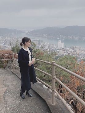 kumaa:)さん（レディース・168cm）の冬コーディネート