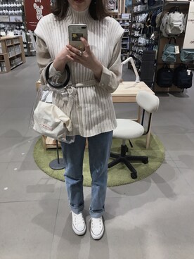 kumaa:)さん（レディース・168cm）の春コーディネート