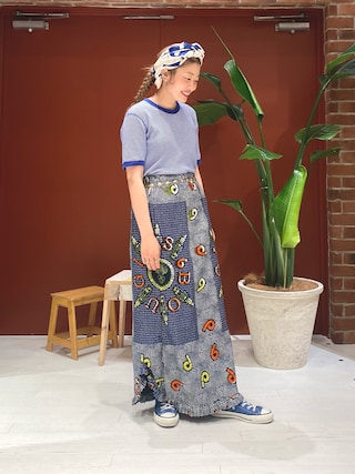 ＜BEAMS BOY＞maturely / Naval Switch Scarf BEAMS BOY（ビームスボーイ）の「maturely / Naval Switch Scarf