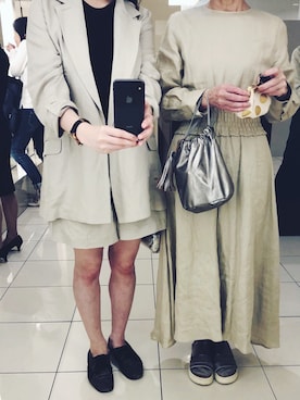 maopuさん（レディース・157cm）の春コーディネート