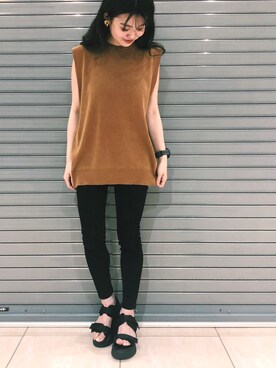 maopuさん（レディース・157cm）の夏コーディネート