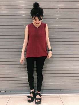 maopuさん（レディース・157cm）の夏コーディネート