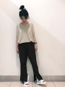 maopuさん（レディース・157cm）の夏コーディネート