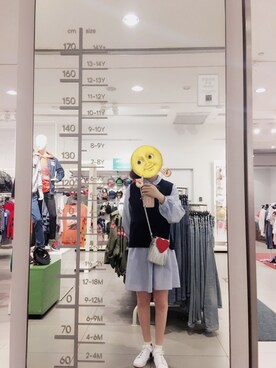 「cache cache（カシュ カシュ）のアイテム（ワンピース/ドレス）」を使った、micooさん（レディース・161cm）の春コーディネート