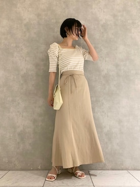 つっきーさん（レディース・157cm）の春コーディネート