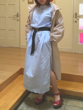 「Rika（リカ）のアイテム」を使った、ふみさん（レディース・154cm）の春コーディネート