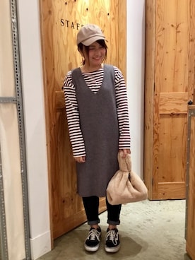 coen ヨシダさん(レディース・154cm)の秋コーディネート