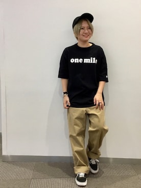 「ボーイッシュ、夏コーデ」｜「アイテム（その他）」を使った、coen  ヨシダさん（レディース・154cm）の春コーディネート