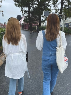 「dholic」｜「アイテム（オールインワン・サロペット）」を使った、kiy___さん（レディース・166cm）の春コーディネート