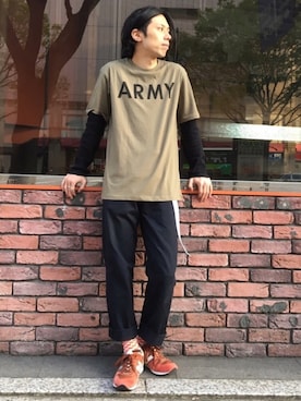 クマガイさん（メンズ・172cm）の春コーディネート