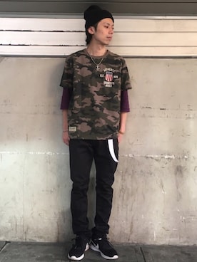 「ガチャベルト」｜クマガイさん（メンズ・172cm）の春コーディネート