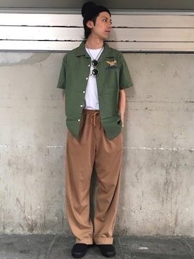 クマガイさん（メンズ・172cm）の春コーディネート