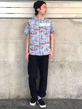 クマガイさん（メンズ・172cm）の夏コーディネート