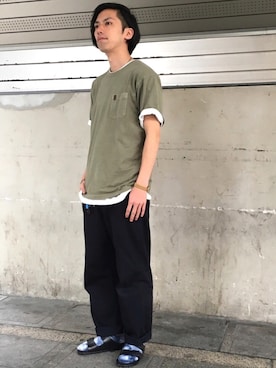 クマガイさん（メンズ・172cm）の夏コーディネート