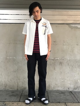 クマガイさん（メンズ・172cm）の夏コーディネート