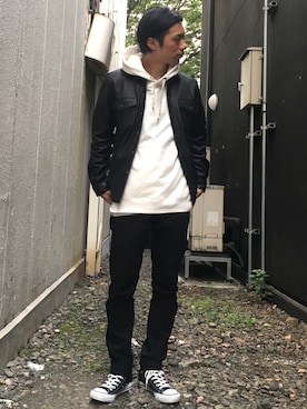 AVIREX 仙台｜クマガイ使用「AVIREX（avirex/ アヴィレックス /GOAT UTILITY JACKET SHIRT/ ゴート　ユーティリティ　ジャケットシャツ）」的時尚穿搭