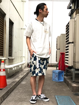 クマガイさん（メンズ・172cm）の夏コーディネート